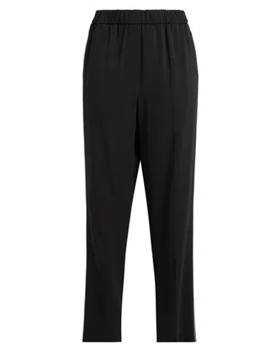 Peserico Woman Pants Black Size 12 Viscose, Elastane