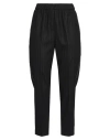 Peserico Woman Pants Black Size 12 Wool, Polyester, Viscose, Polyamide, Elastane