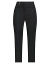 Peserico Woman Pants Black Size 14 Cotton, Viscose, Elastane