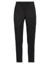Peserico Woman Pants Black Size 14 Cotton, Elastane