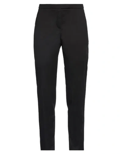 Peserico Woman Pants Black Size 14 Cotton, Elastane