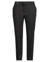 Peserico Woman Pants Black Size 16 Cotton, Viscose, Elastane
