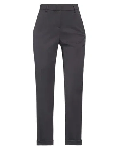 Peserico Woman Pants Black Size 4 Polyester, Virgin Wool, Elastane