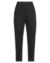 Peserico Easy Woman Pants Black Size 12 Cotton, Elastane