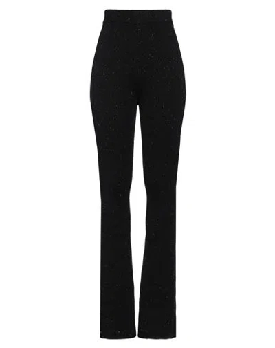 Peserico Woman Pants Black Size 4 Virgin Wool, Silk, Viscose, Cashmere, Polyester