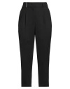 Peserico Woman Pants Black Size 8 Wool, Polyester, Elastane In Black