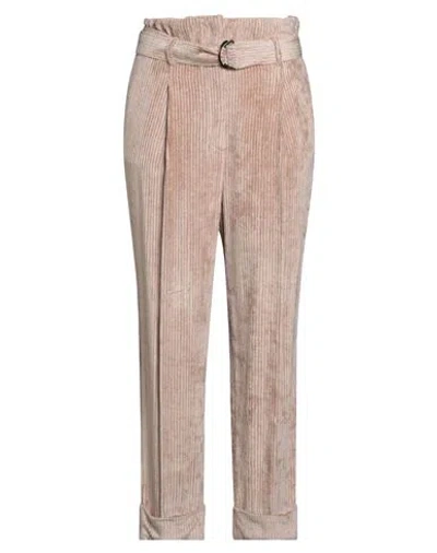 Peserico Woman Pants Blush Size 6 Viscose In Pink