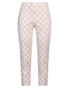 Peserico Woman Pants Brick Size 8 Cotton, Elastane In Red