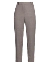 Peserico Woman Pants Brown Size 6 Wool, Polyester, Viscose, Polyamide, Elastane