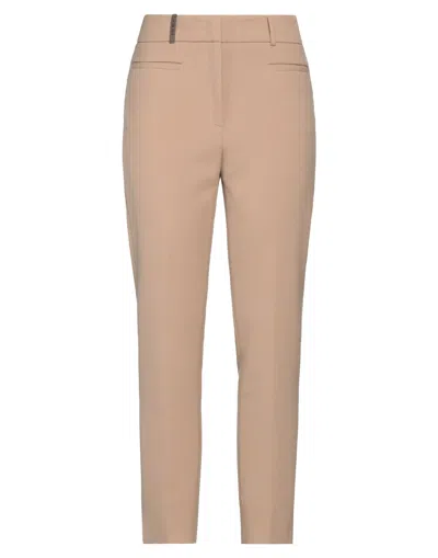 Peserico Pants In Beige