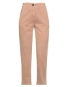Peserico Woman Pants Camel Size 2 Cotton, Elastane In Neutral