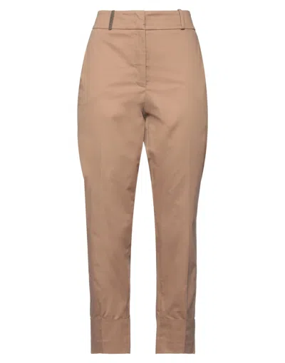 Peserico Pants In Beige