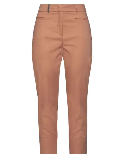 Peserico Pants In Camel