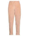 Peserico Woman Pants Camel Size 8 Cotton, Modal, Elastane In Brown