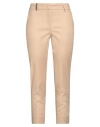 Peserico Woman Pants Camel Size 8 Cotton, Viscose, Elastane In Beige