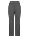 Peserico Woman Pants Charcoal Size 2 Polyester, Viscose, Elastane In Gray