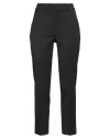 Peserico Woman Pants Charcoal Size 4 Polyester, Virgin Wool, Elastane In Black
