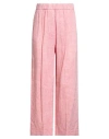 Peserico Woman Pants Coral Size 2 Linen