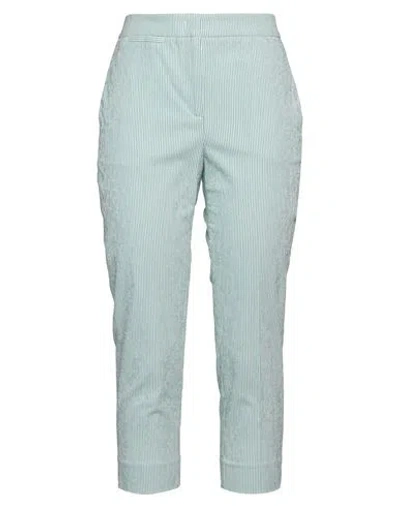 Peserico Woman Pants Green Size 6 Cotton, Elastane