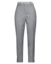Peserico Woman Pants Grey Size 8 Virgin Wool, Silk, Elastane