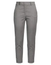 Peserico Woman Pants Grey Size 4 Virgin Wool, Cashmere, Elastane In Gray