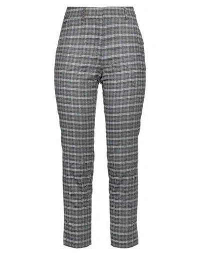 Peserico Woman Pants Grey Size 4 Virgin Wool, Elastane
