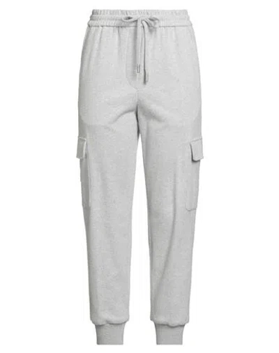 Peserico Woman Pants Grey Size 6 Cotton, Virgin Wool In White