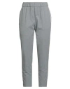 Peserico Woman Pants Grey Size 6 Polyester, Viscose, Elastane In Brown