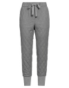Peserico Woman Pants Grey Size 6 Virgin Wool, Silk, Viscose, Cashmere, Polyester In Grey