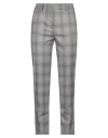 Peserico Woman Pants Grey Size 6 Virgin Wool, Polyamide, Polyester, Elastane
