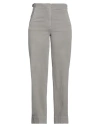 Peserico Woman Pants Grey Size 8 Cotton, Elastane