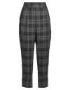 Peserico Woman Pants Grey Size 6 Linen, Viscose In Grey