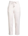 Peserico Woman Pants Ivory Size 10 Cotton, Elastane In White