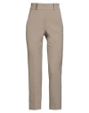 Peserico Woman Pants Khaki Size 0 Polyester, Viscose, Cotton, Elastane In Gray