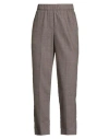 Peserico Woman Pants Khaki Size 2 Virgin Wool, Cashmere, Elastane In Brown