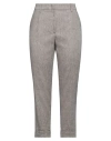 Peserico Woman Pants Khaki Size 4 Virgin Wool, Linen