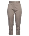 Peserico Woman Pants Khaki Size 6 Cotton, Elastane In Beige