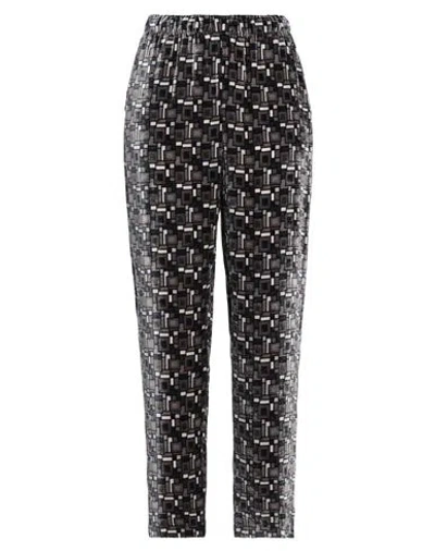 Peserico Woman Pants Lead Size 6 Viscose, Silk In Grey