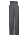 Peserico Woman Pants Lead Size 8 Viscose In Grey