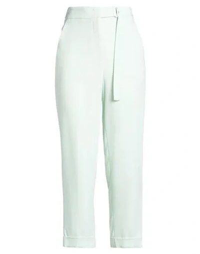 Peserico Woman Pants Light Green Size 10 Viscose, Elastane