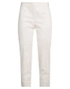 Peserico Easy Woman Pants Light Grey Size 4 Cotton, Elastane