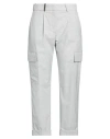 Peserico Woman Pants Light Grey Size 4 Polyester, Viscose, Elastane In Grey
