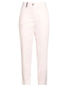 Peserico Woman Pants Light Pink Size 6 Cotton, Tencel, Silk, Elastane