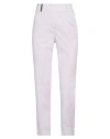 Peserico Woman Pants Lilac Size 4 Cotton, Elastane In Purple