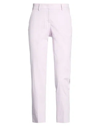 Peserico Woman Pants Lilac Size 6 Cotton, Elastane In Multi