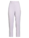 Peserico Woman Pants Lilac Size 6 Viscose, Elastane In Gray