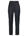 Peserico Woman Pants Midnight Blue Size 10 Virgin Wool, Elastane In Blue