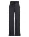 Peserico Woman Pants Midnight Blue Size 10 Wool, Polyester, Elastane, Merino Wool, Cashmere