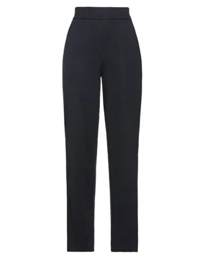 Peserico Woman Pants Midnight Blue Size 4 Cotton