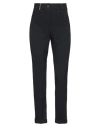 Peserico Woman Pants Midnight Blue Size 2 Polyester, Viscose, Cotton, Elastane In Black
